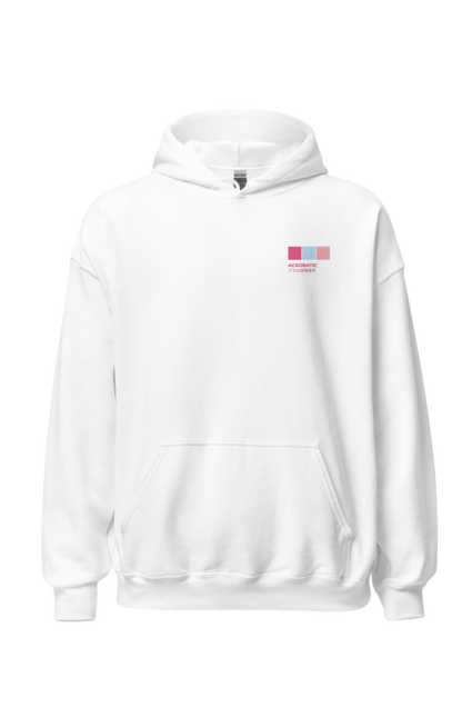 “Acrobatic Grid – Pastel Edition” Hoodie