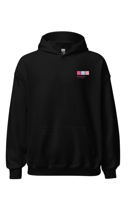 “Acrobatic Grid – Pastel Edition” Hoodie