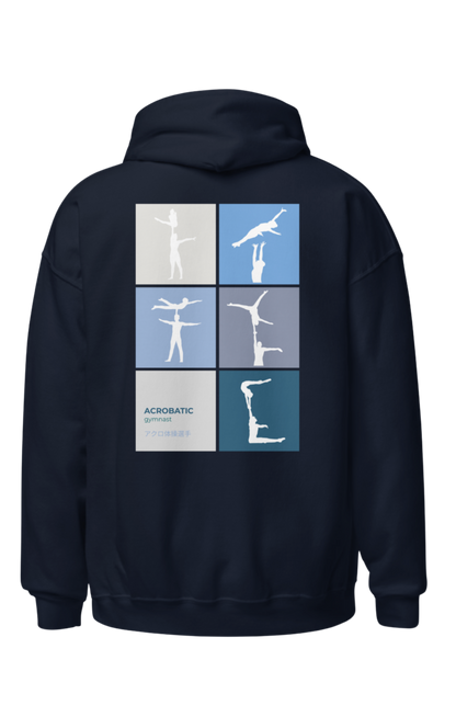 “Acrobatic Grid” Hoodie